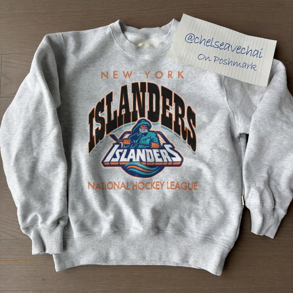 Vintage New York Islanders Ice Hockey Sweatshirt, The Islanders NHL Shirt Tee